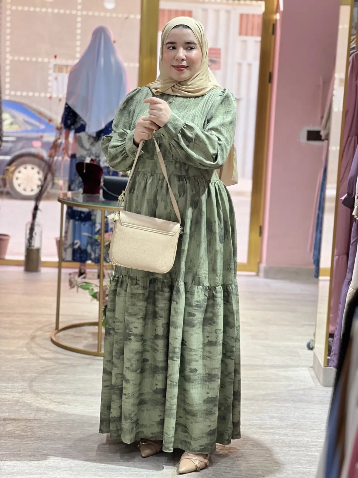 Robe NOUR Verte