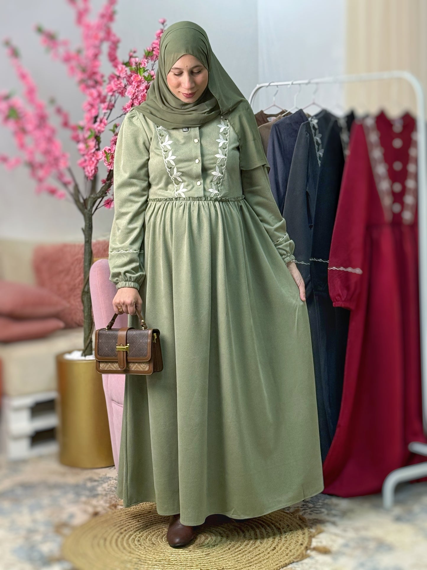 Robe ZOKHROF Verte