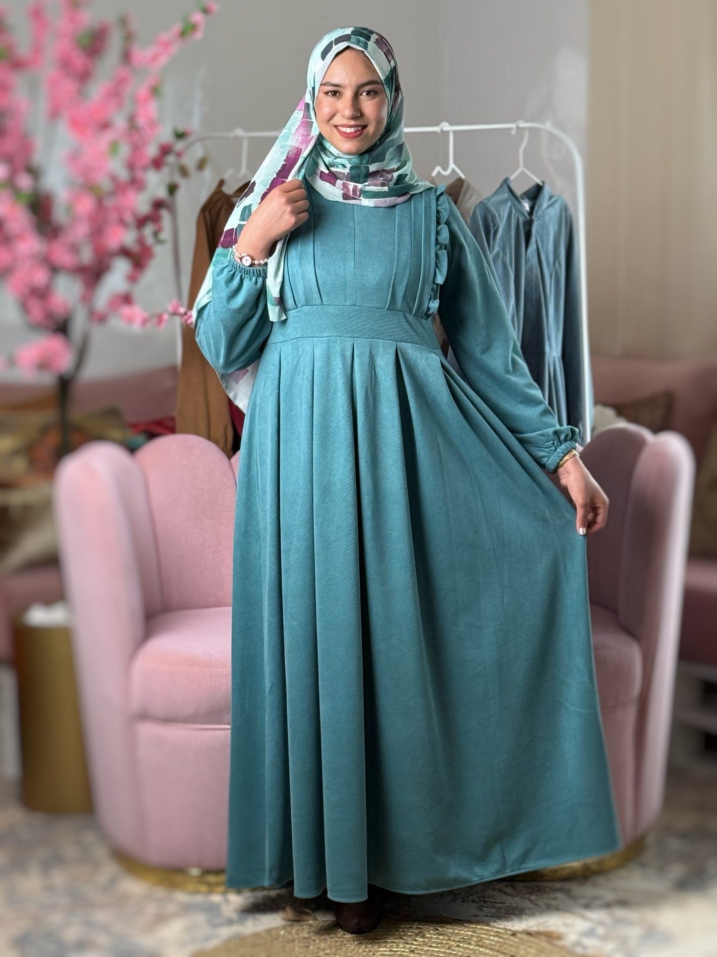 Robe Samah Vert