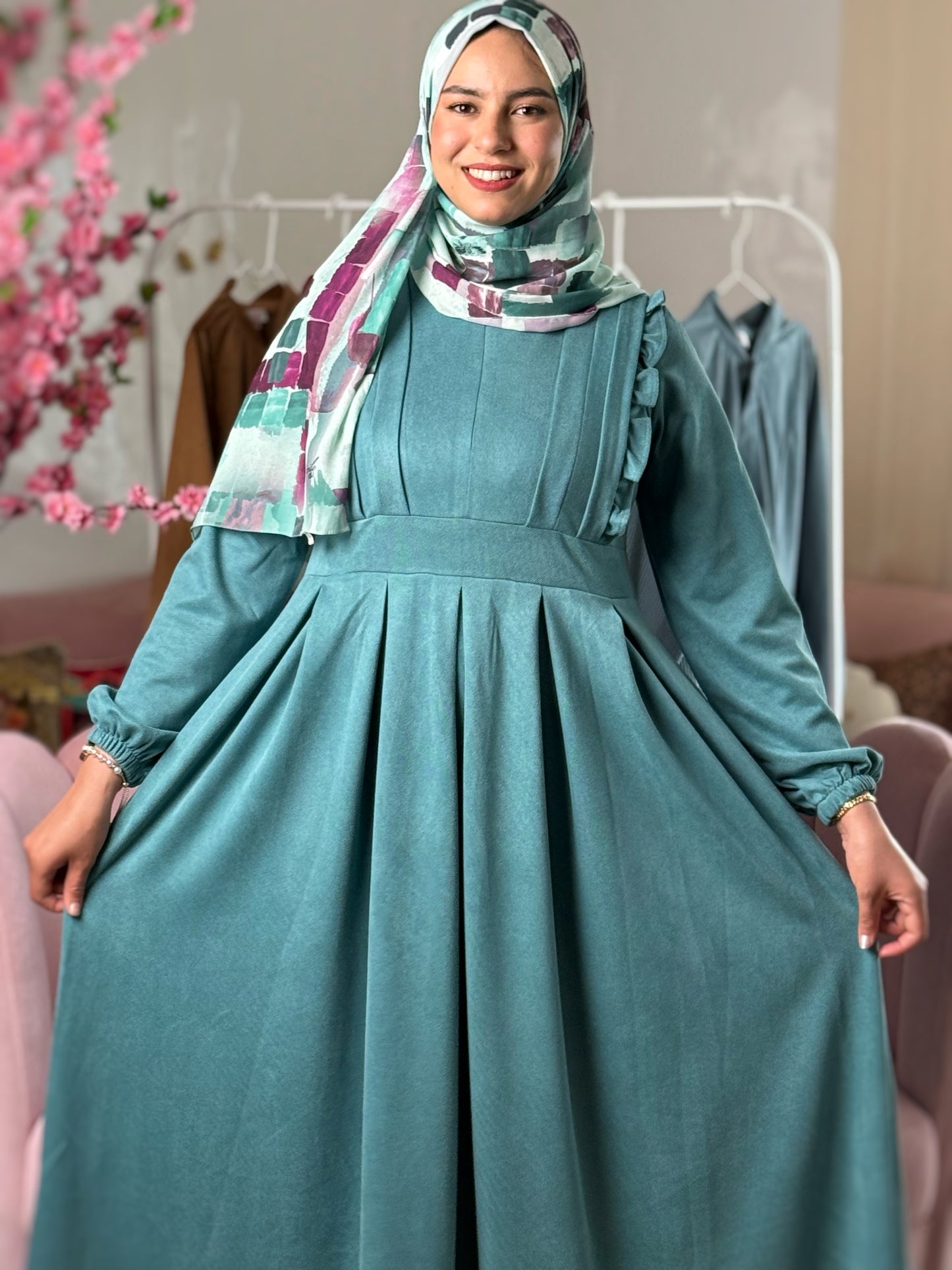 Robe Samah Vert