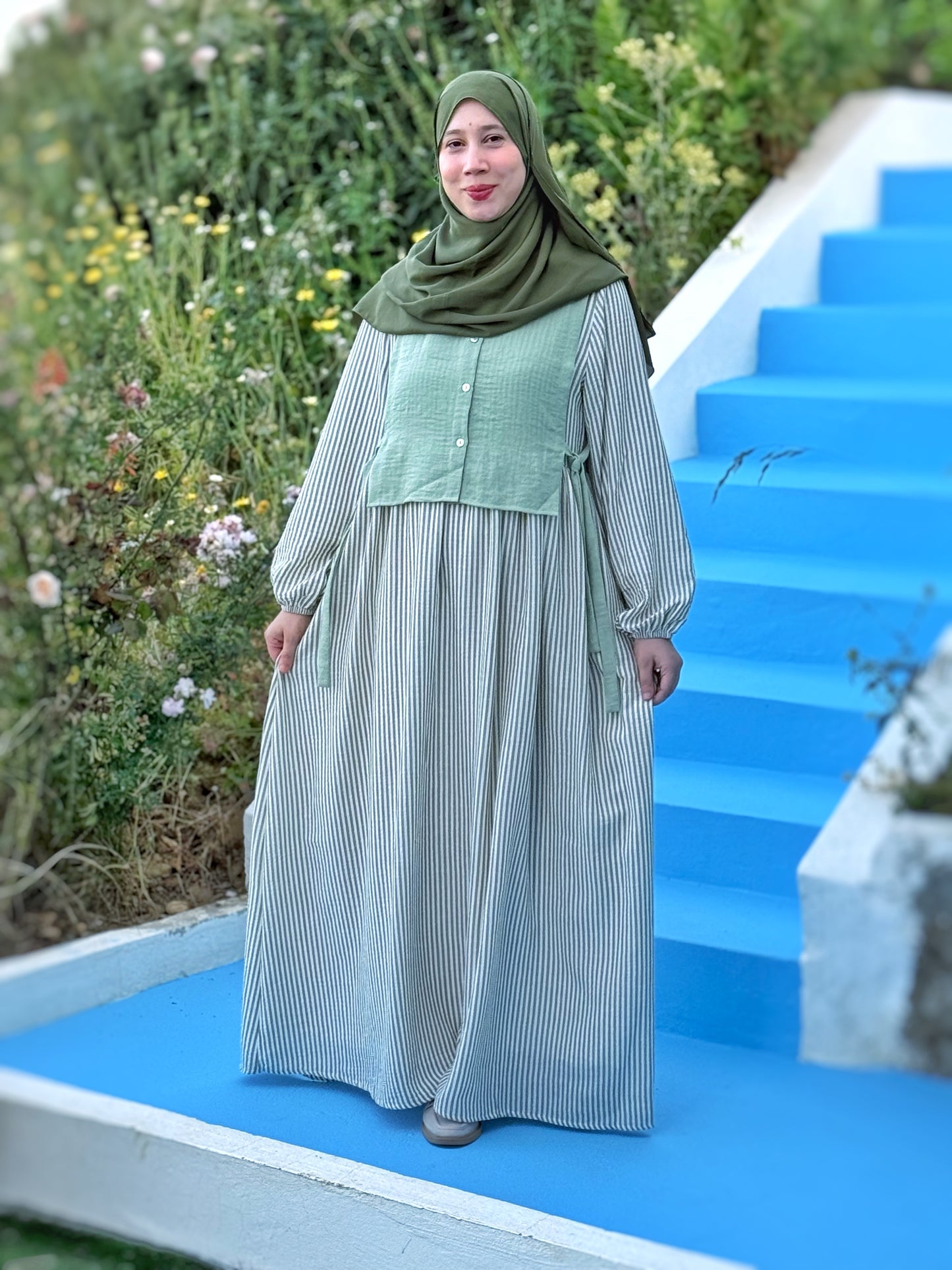 Robe GHALIA Vert