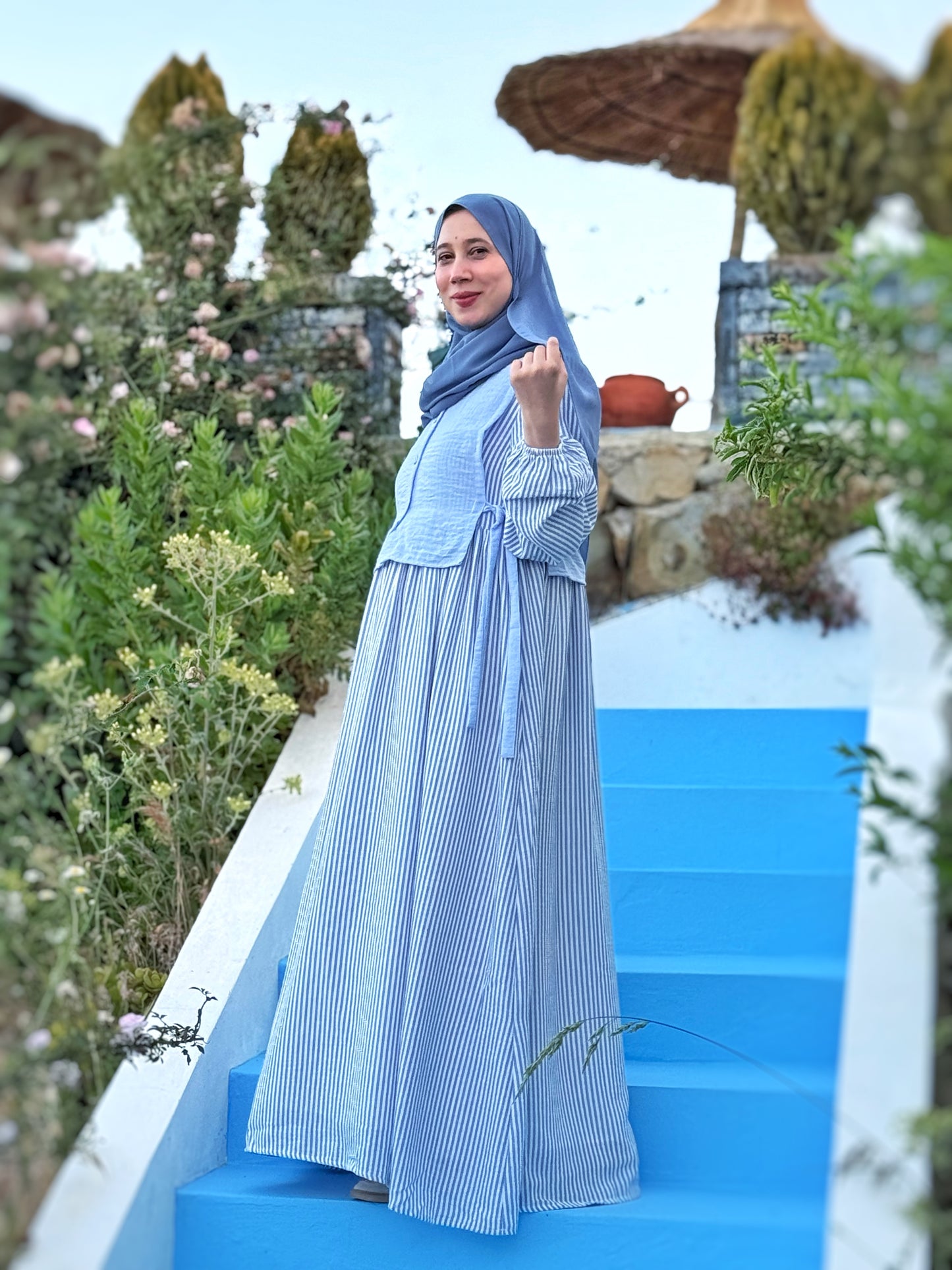 Robe GHALIA Bleu