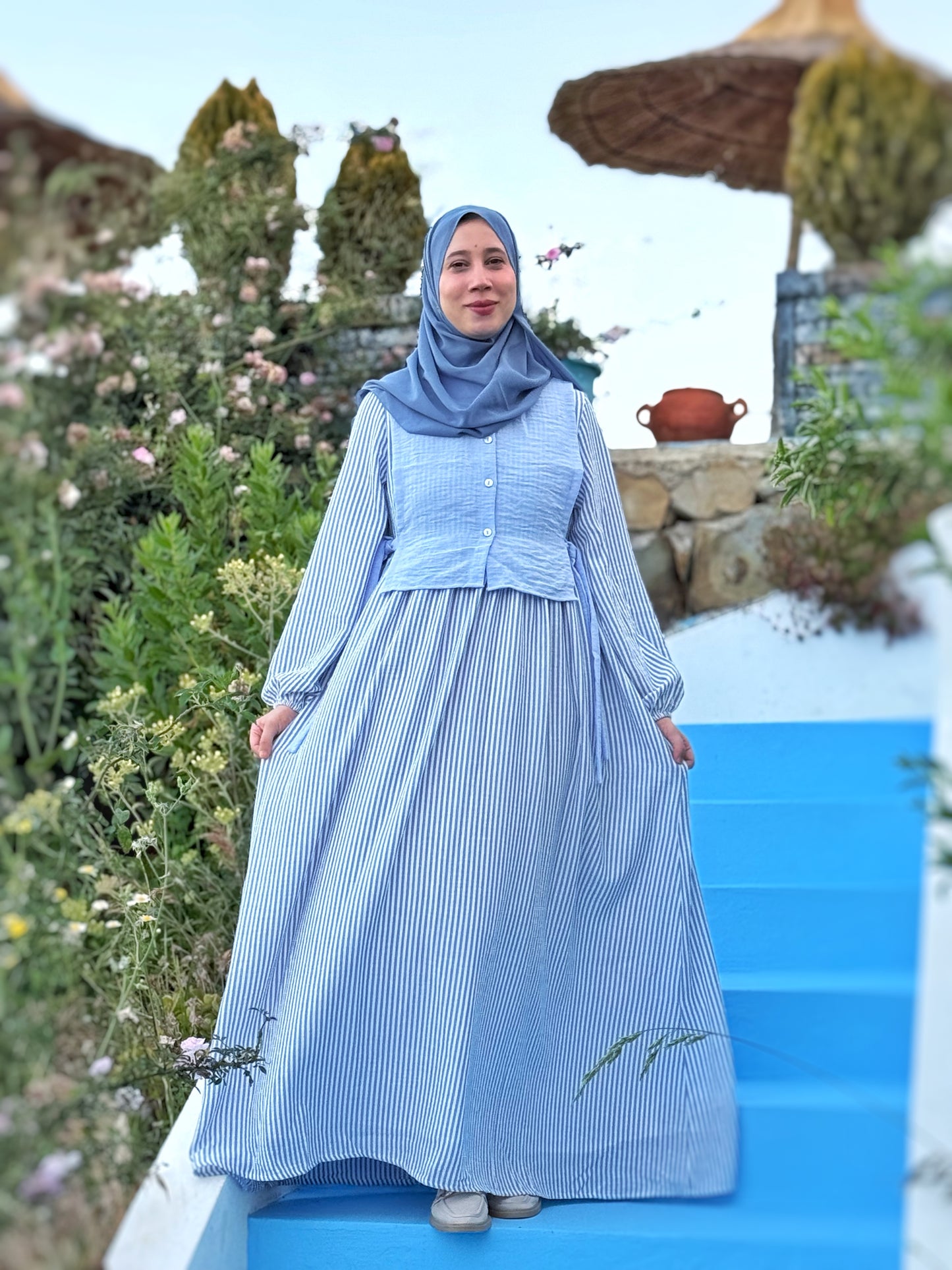 Robe GHALIA Bleu