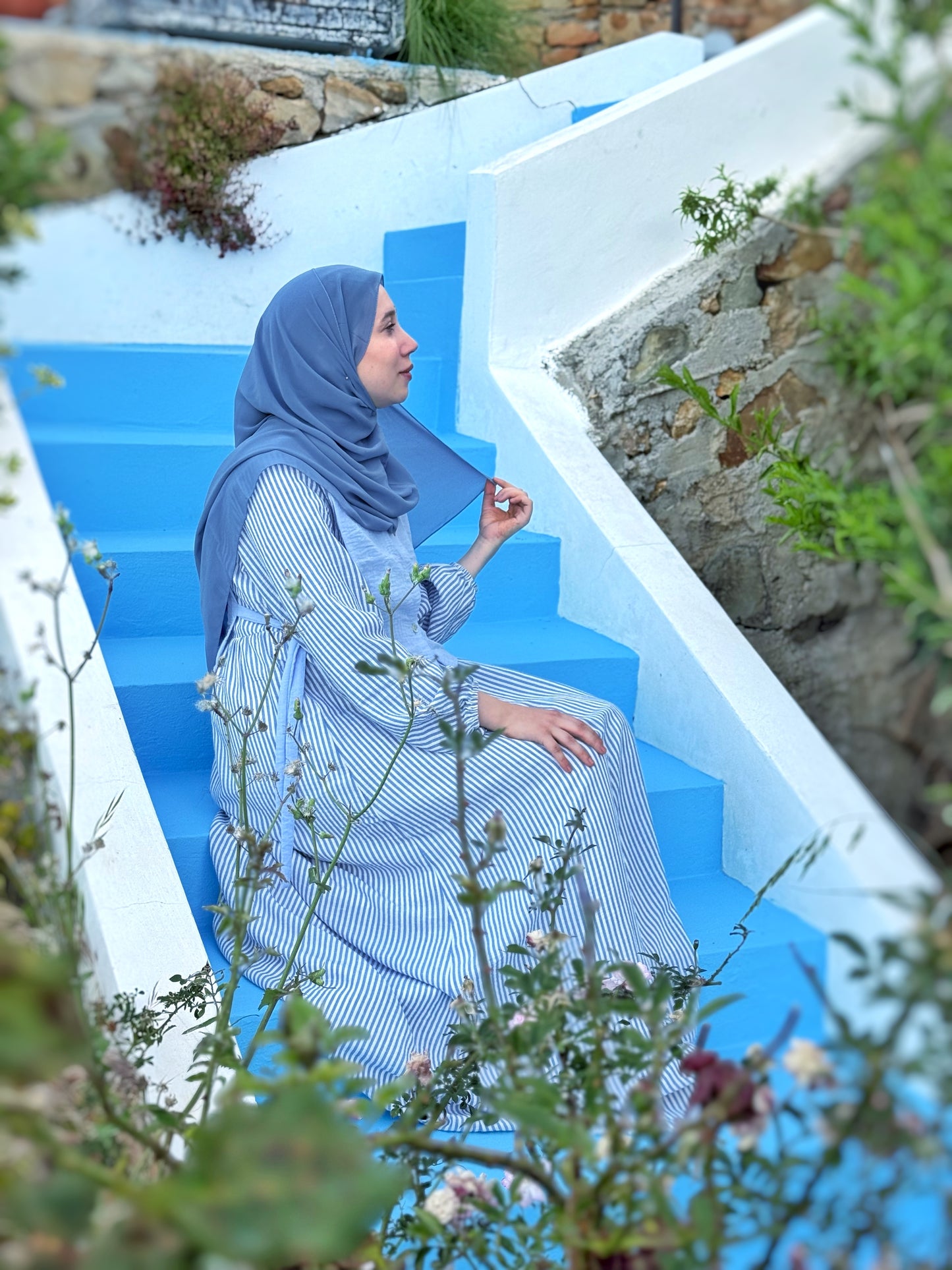 Robe GHALIA Bleu
