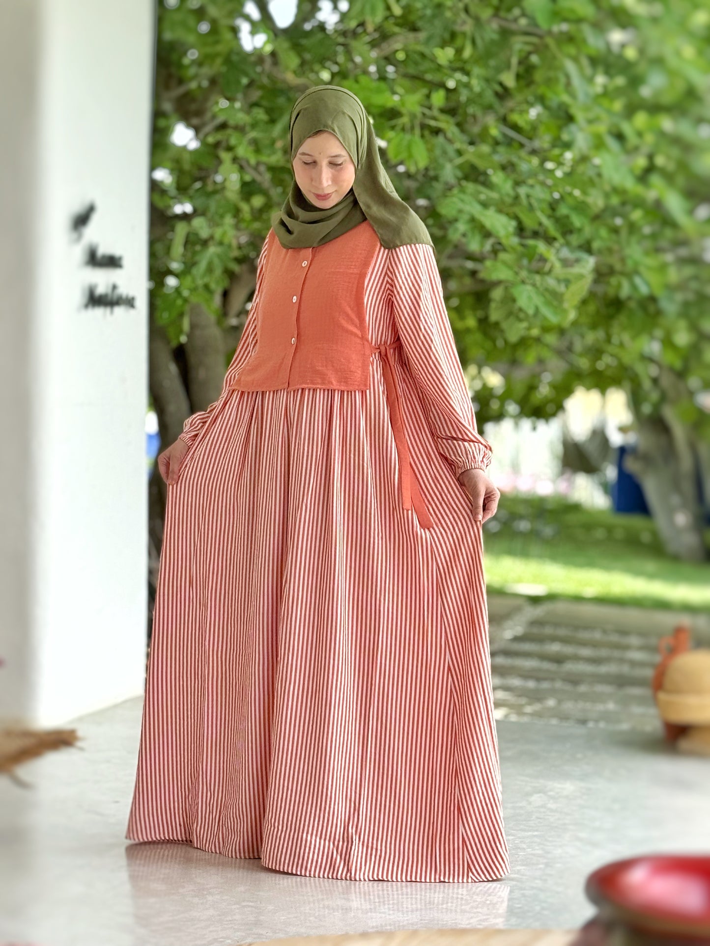Robe GHALIA Corail