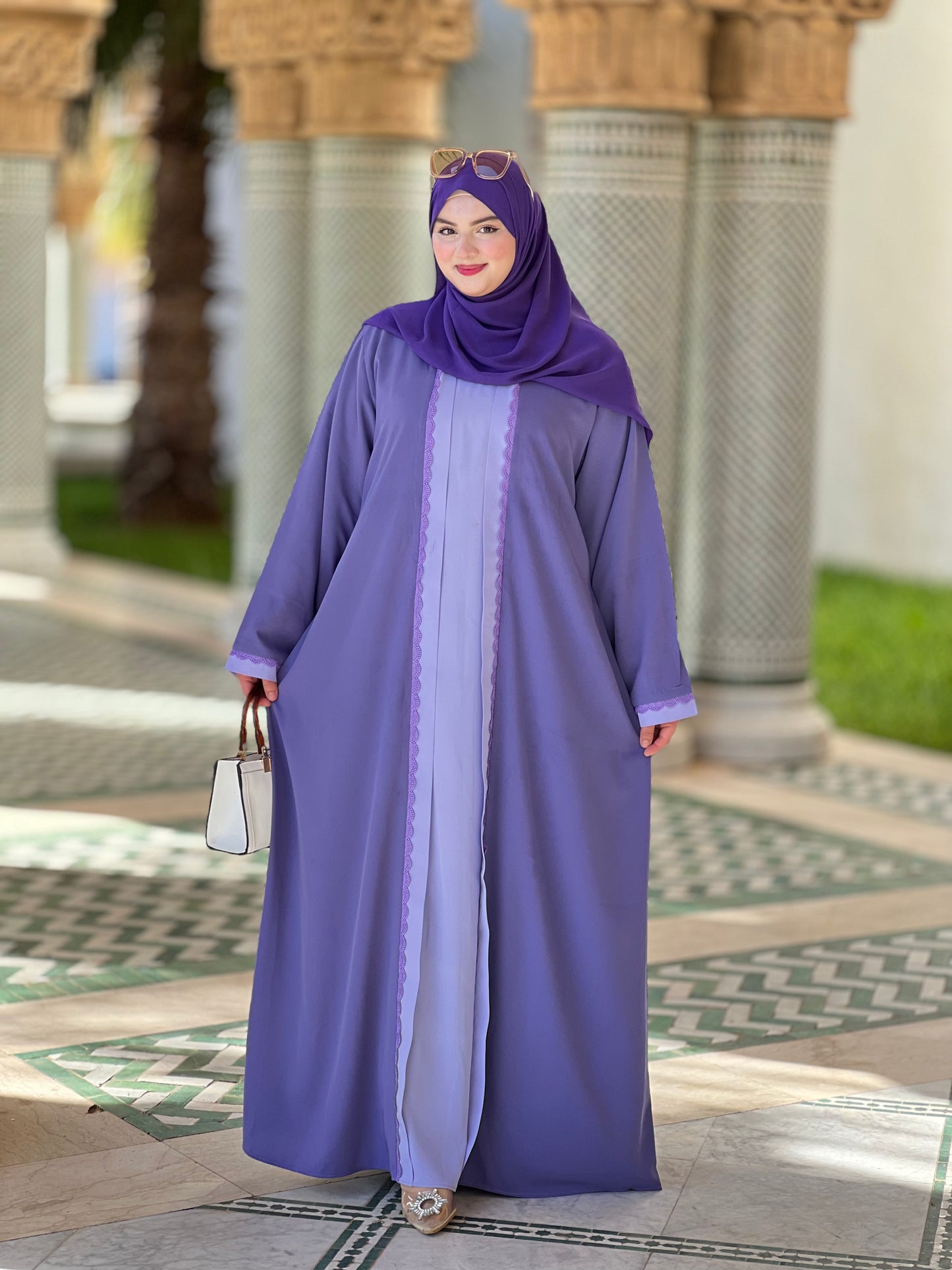 ABAYA HALA BLEU