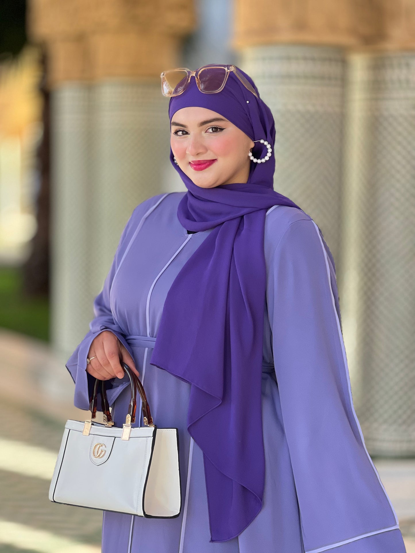 ABAYA BAYAN Bleu