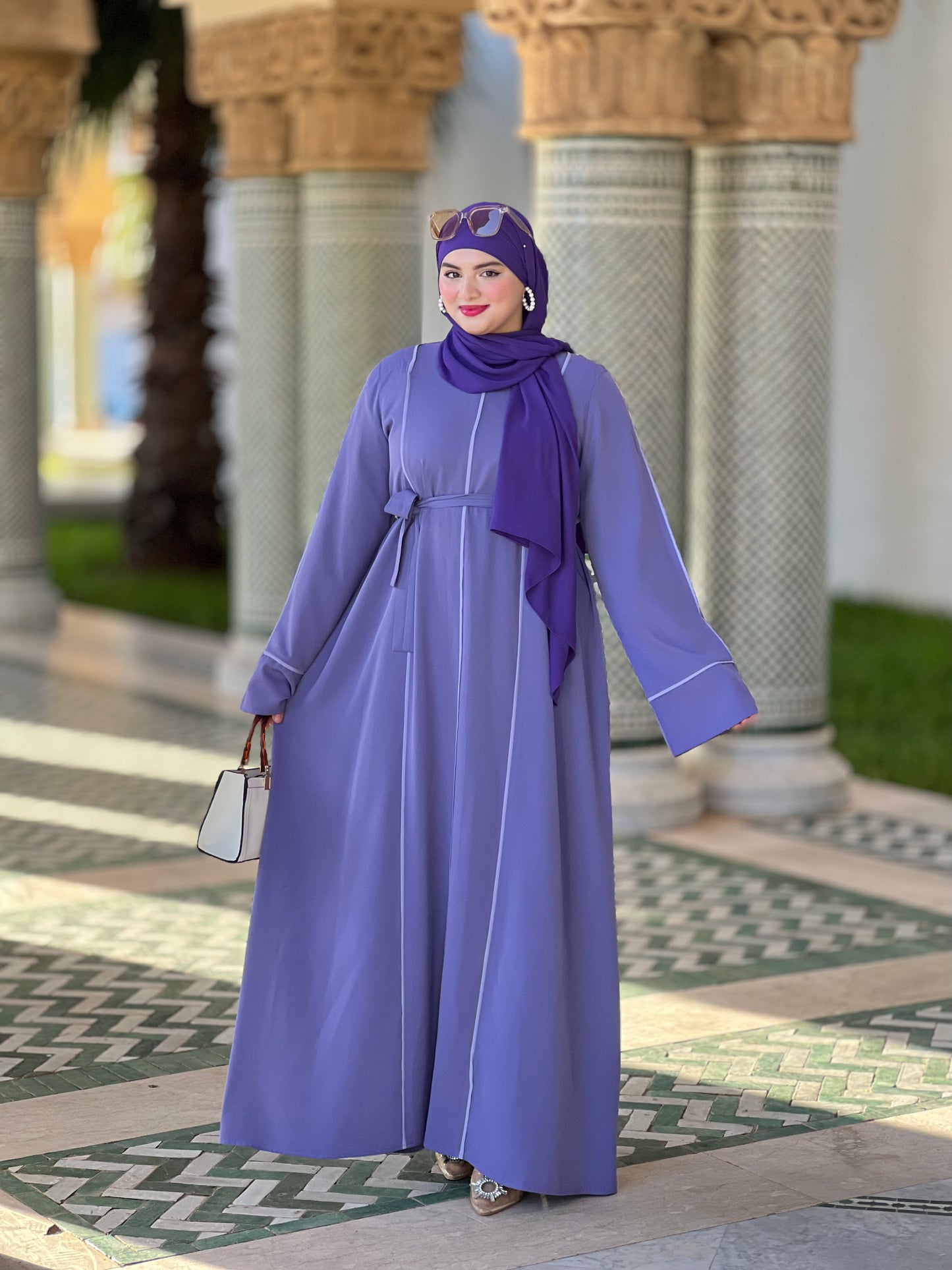 ABAYA BAYAN Bleu