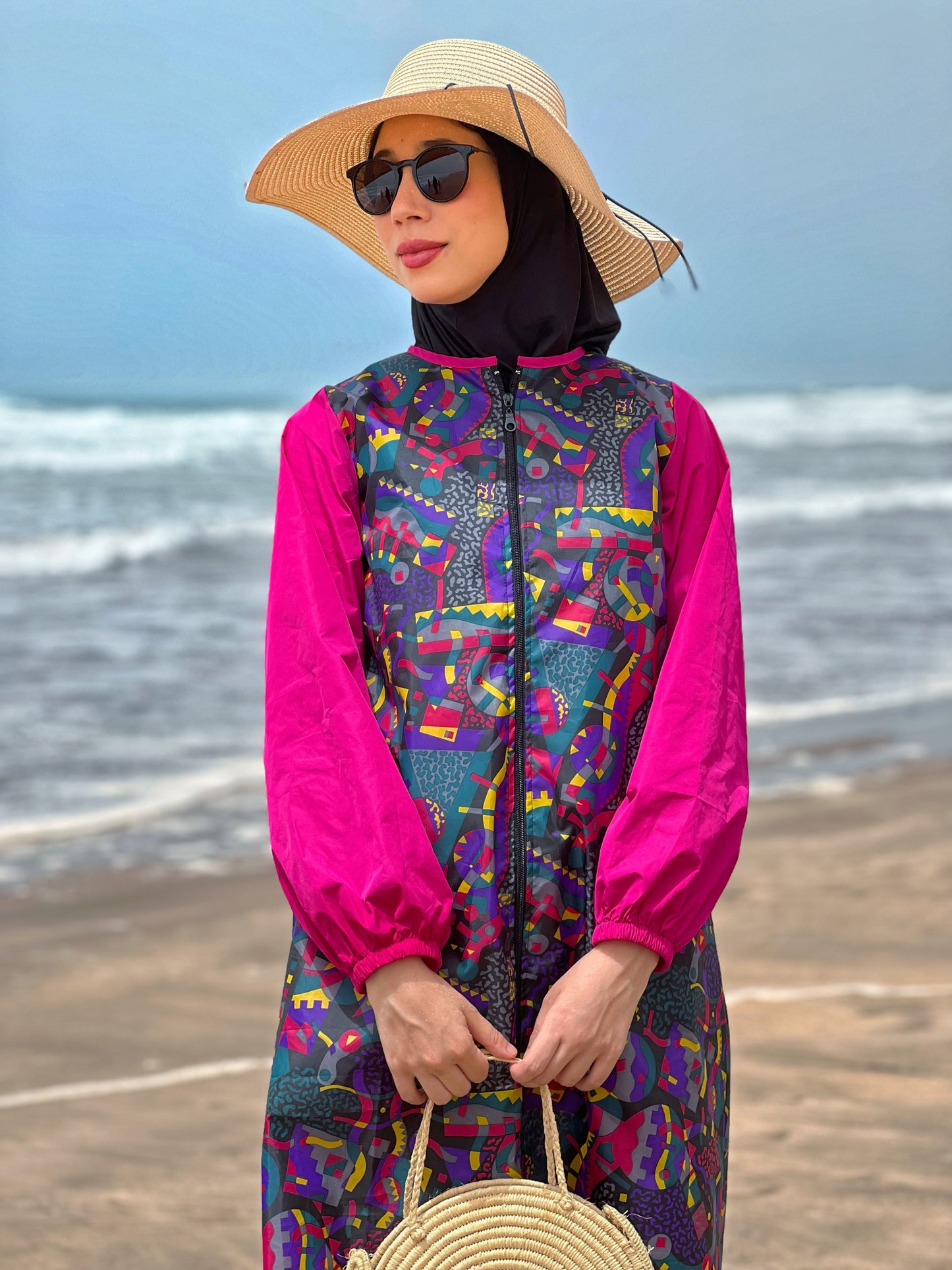 Burkini Bache Rose