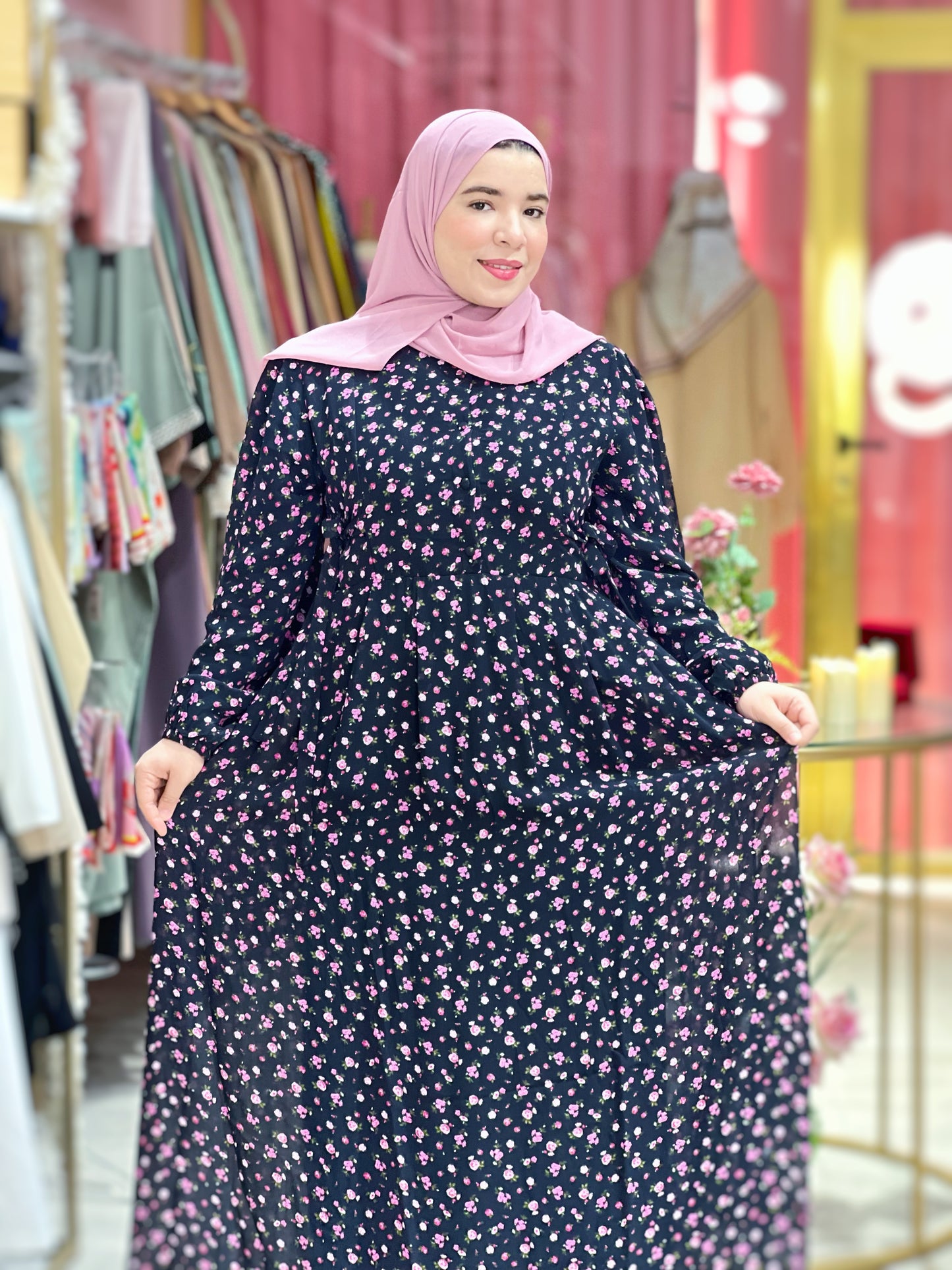 Robe NAWARA Rose