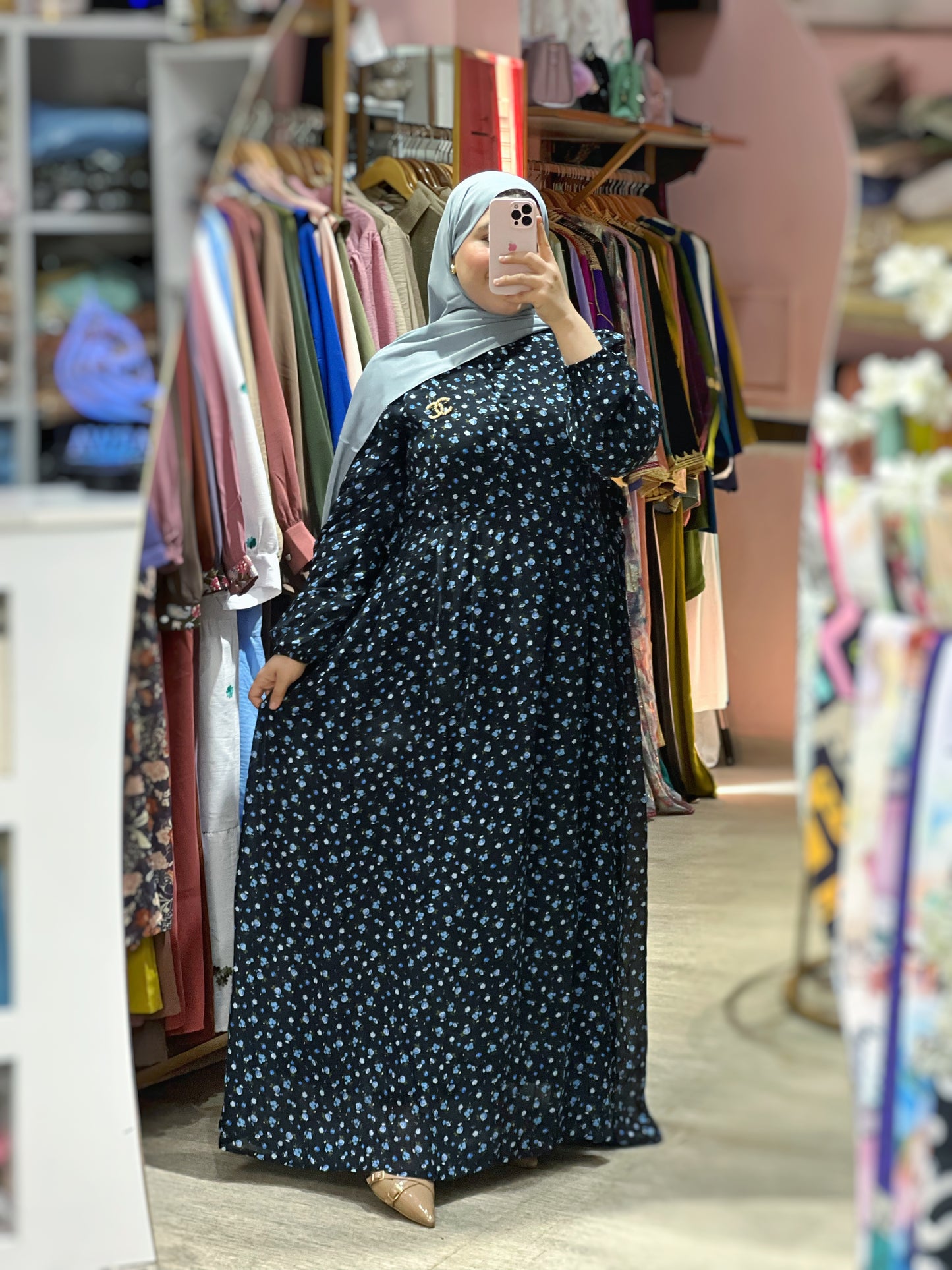 Robe NAWARA Bleu