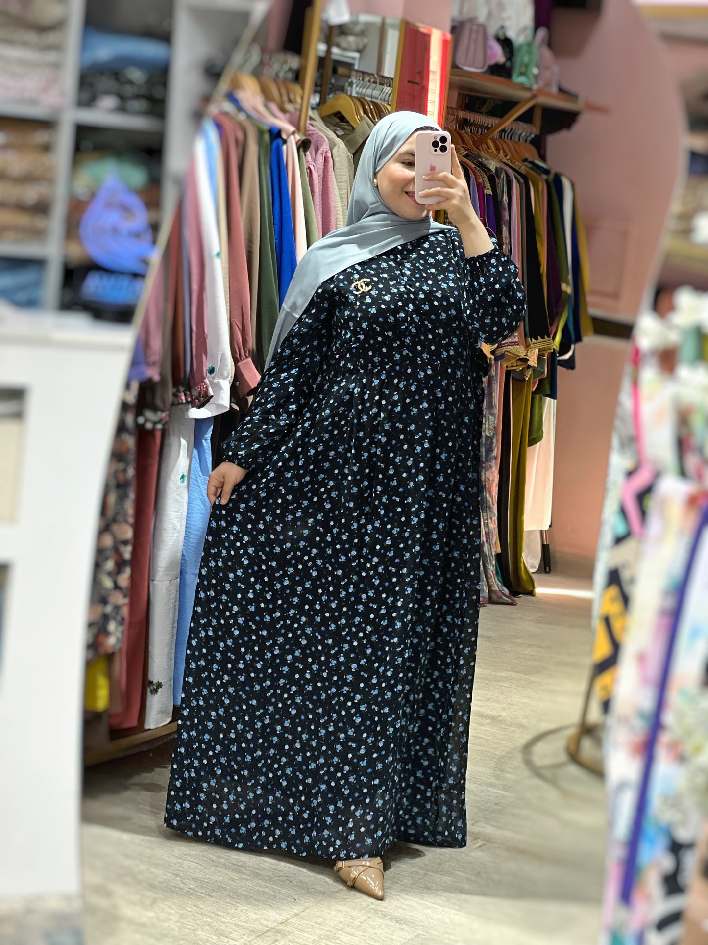 Robe NAWARA Bleu