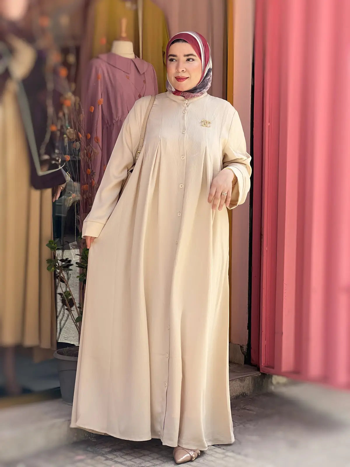 ABAYA MARAM Beige