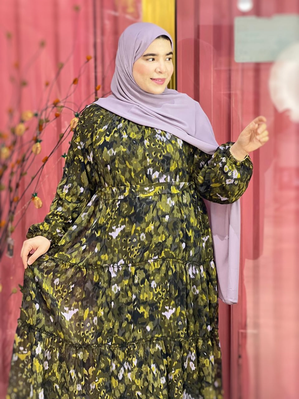 Robe ELAF VERT