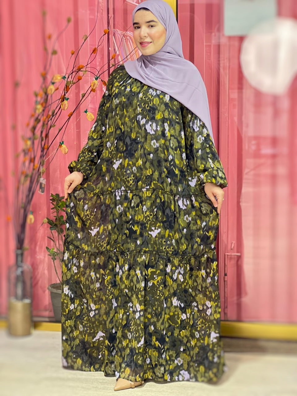 Robe ELAF VERT