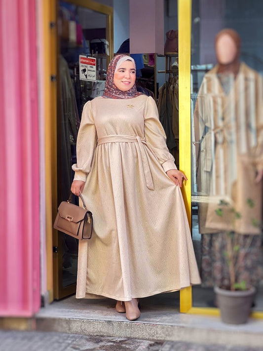 Robe GHINA Beige