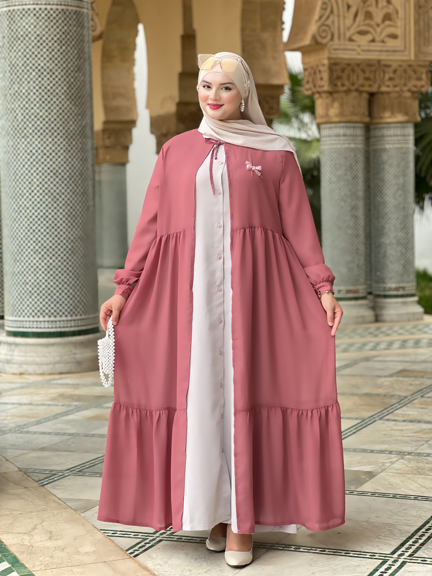 ABAYA YAMAMA Chocolat