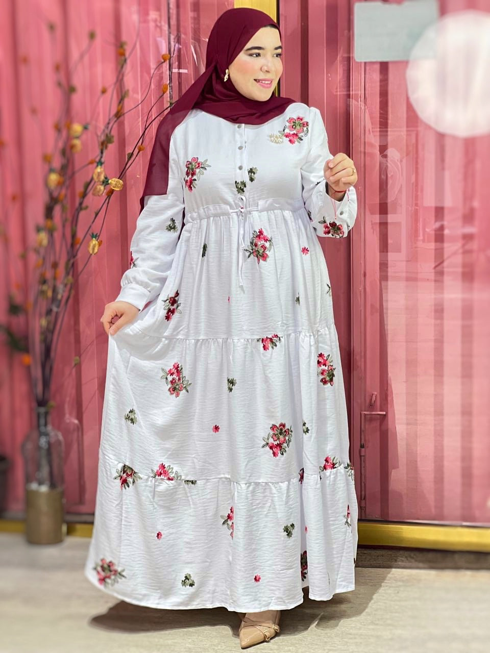 Robe TILILA Rouge