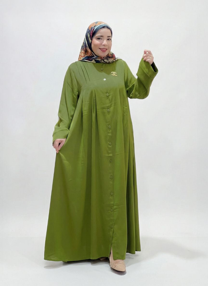 عباية مرام خضراء