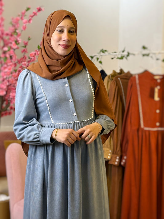 Robe SANDIA Bleu Jeans