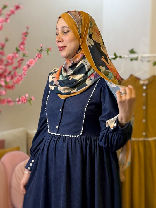Robe SANDIA Bleu Marine