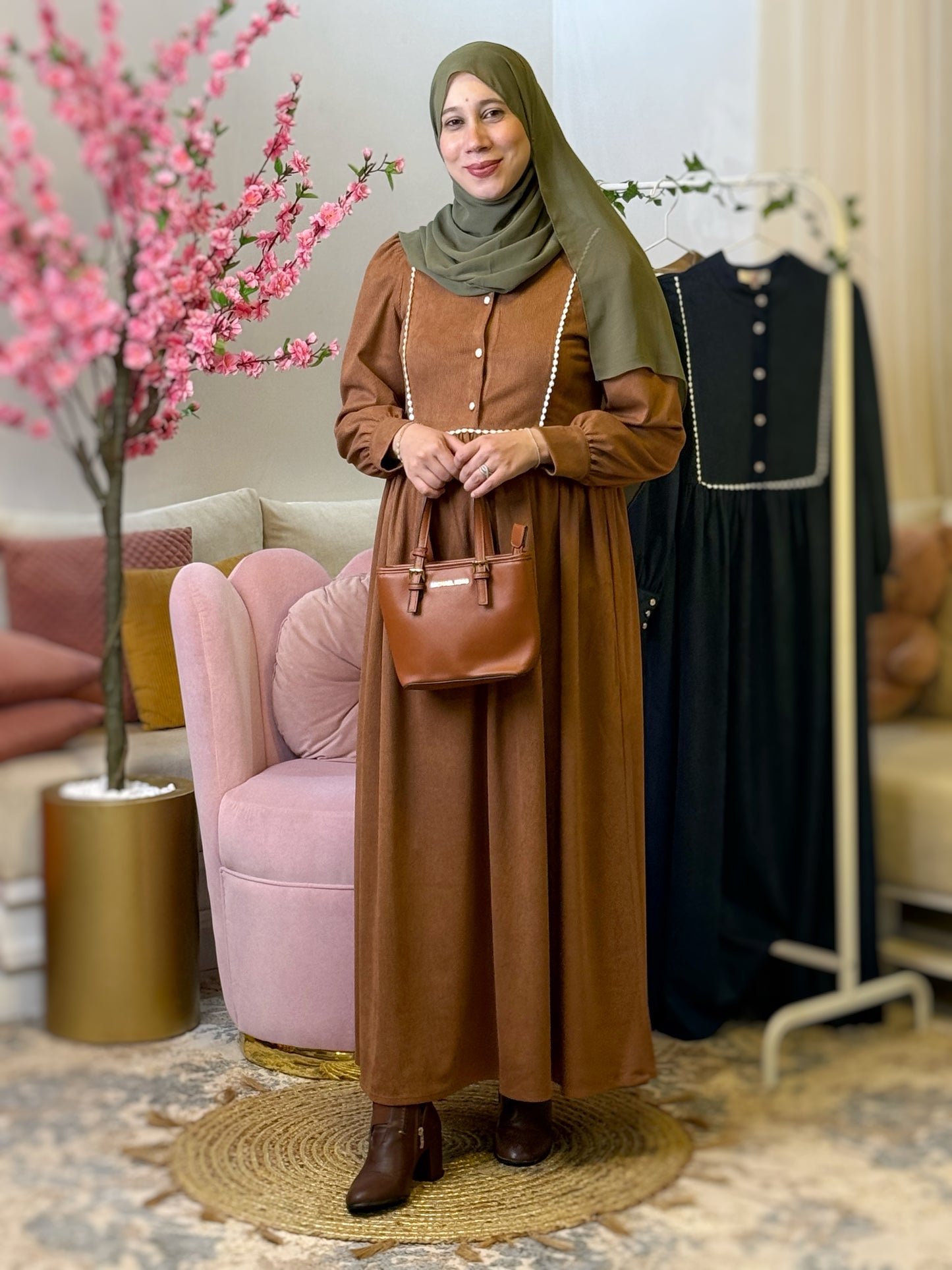 Robe SANDIA Tabac