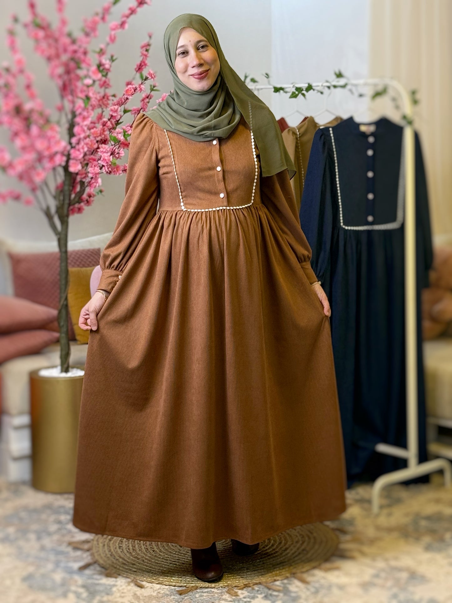 Robe SANDIA Tabac