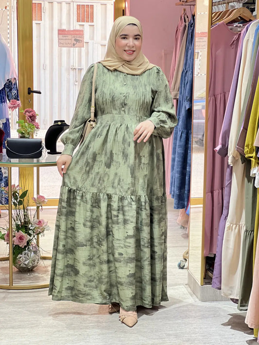 Robe NOUR Verte