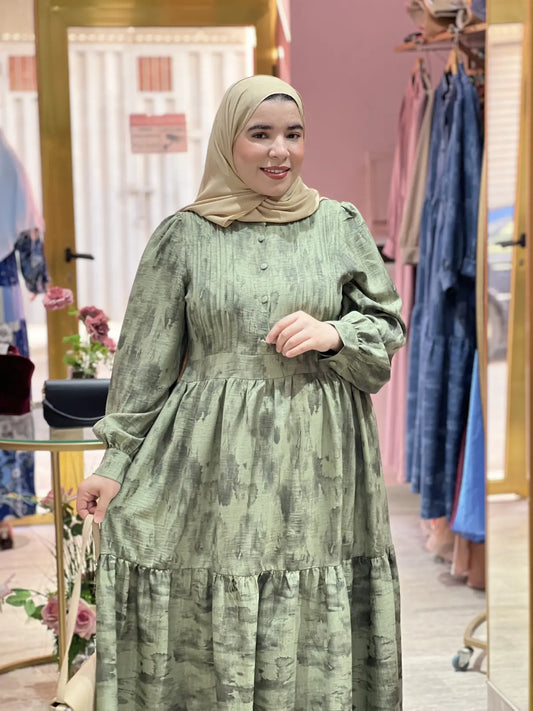 Robe NOUR Verte
