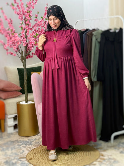 Robe NISRINE Bordeaux