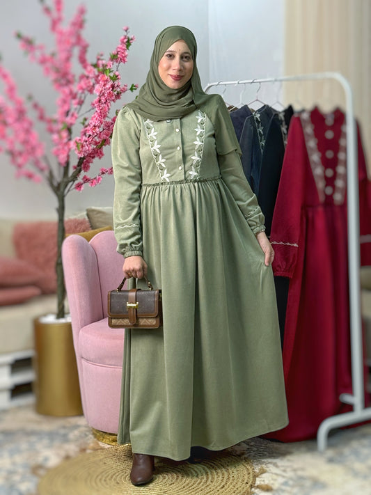 Robe ZOKHROF Verte