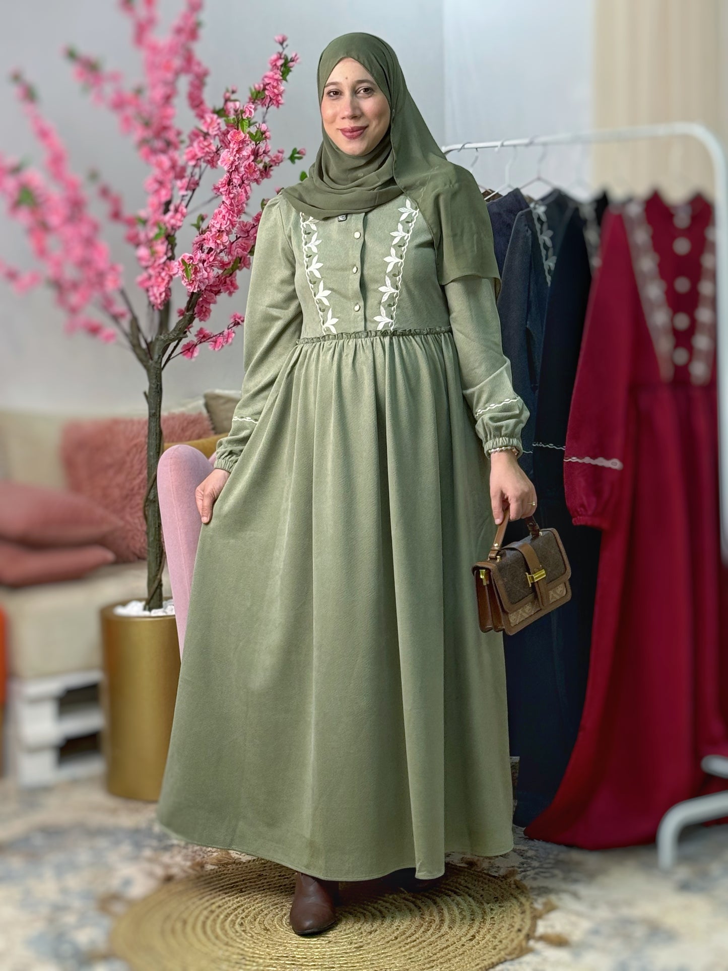 Robe ZOKHROF Verte