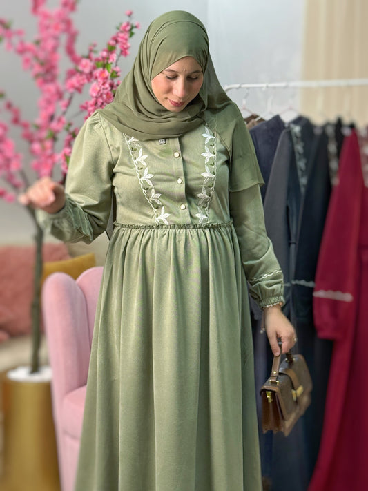 Robe ZOKHROF Verte