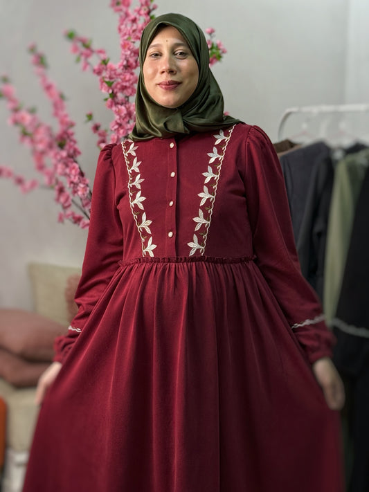 Robe ZOKHROF Grenat