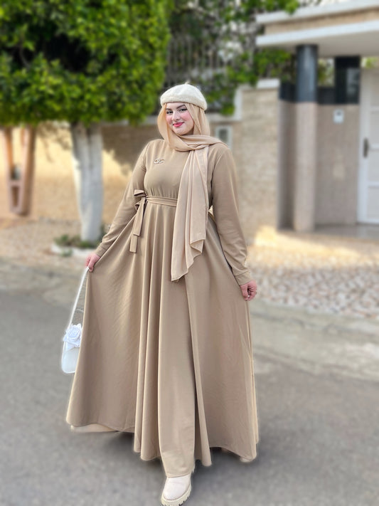 Robe Scuba Beige