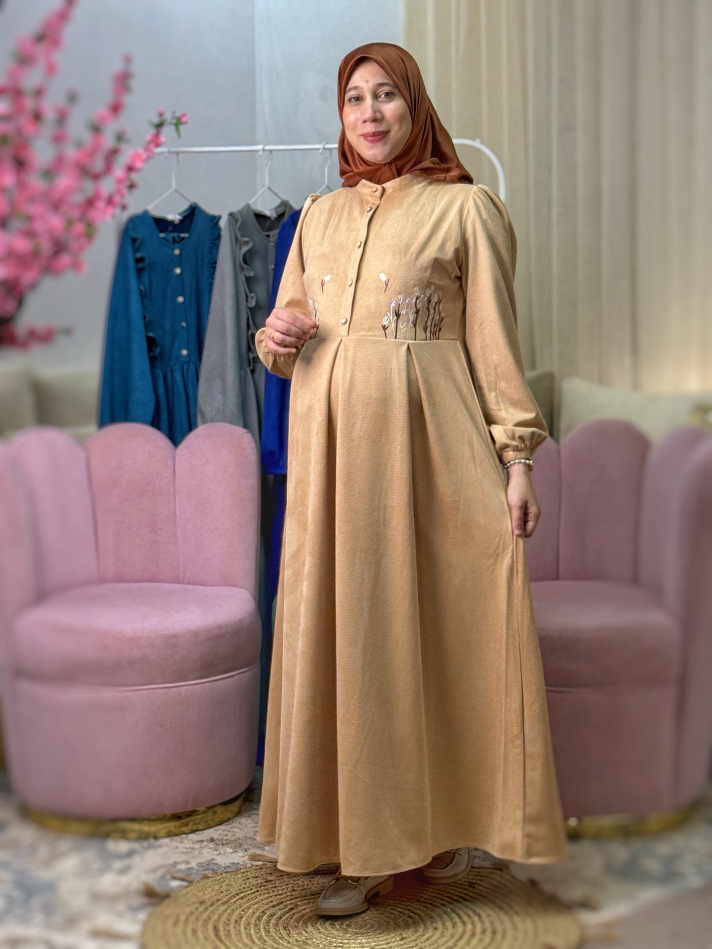 Robe FAYROZ Beige