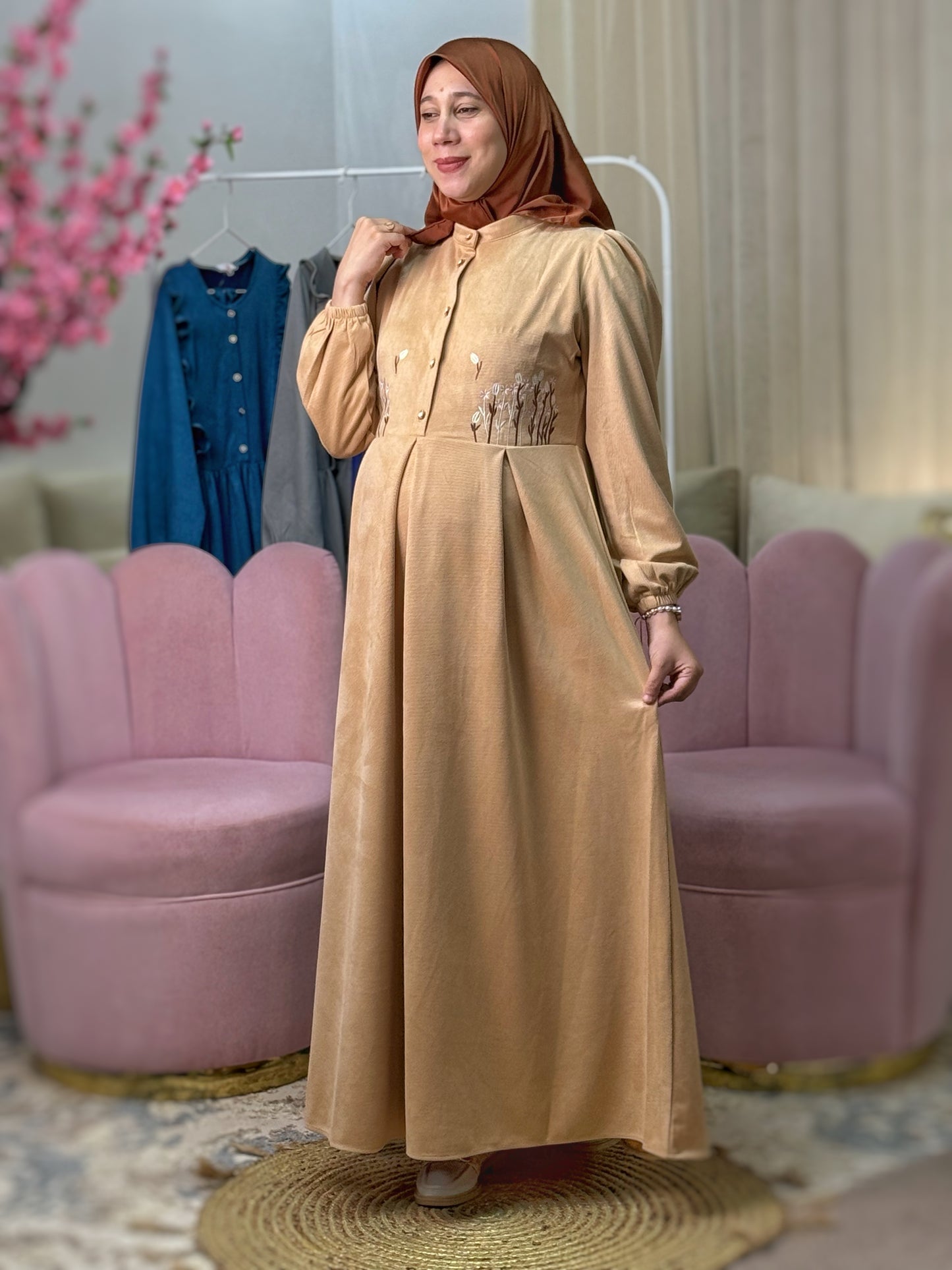 Robe FAYROZ Beige