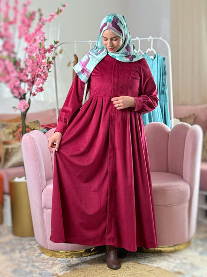 Robe SOUHAILA Burgundy