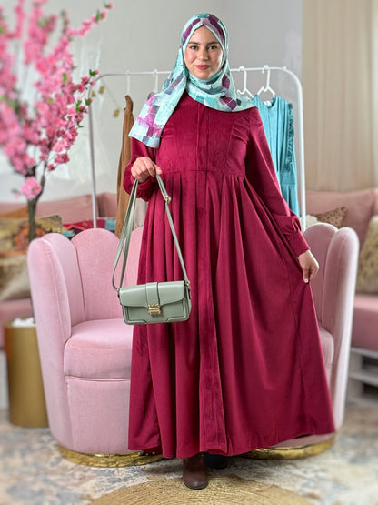 Robe SOUHAILA Burgundy
