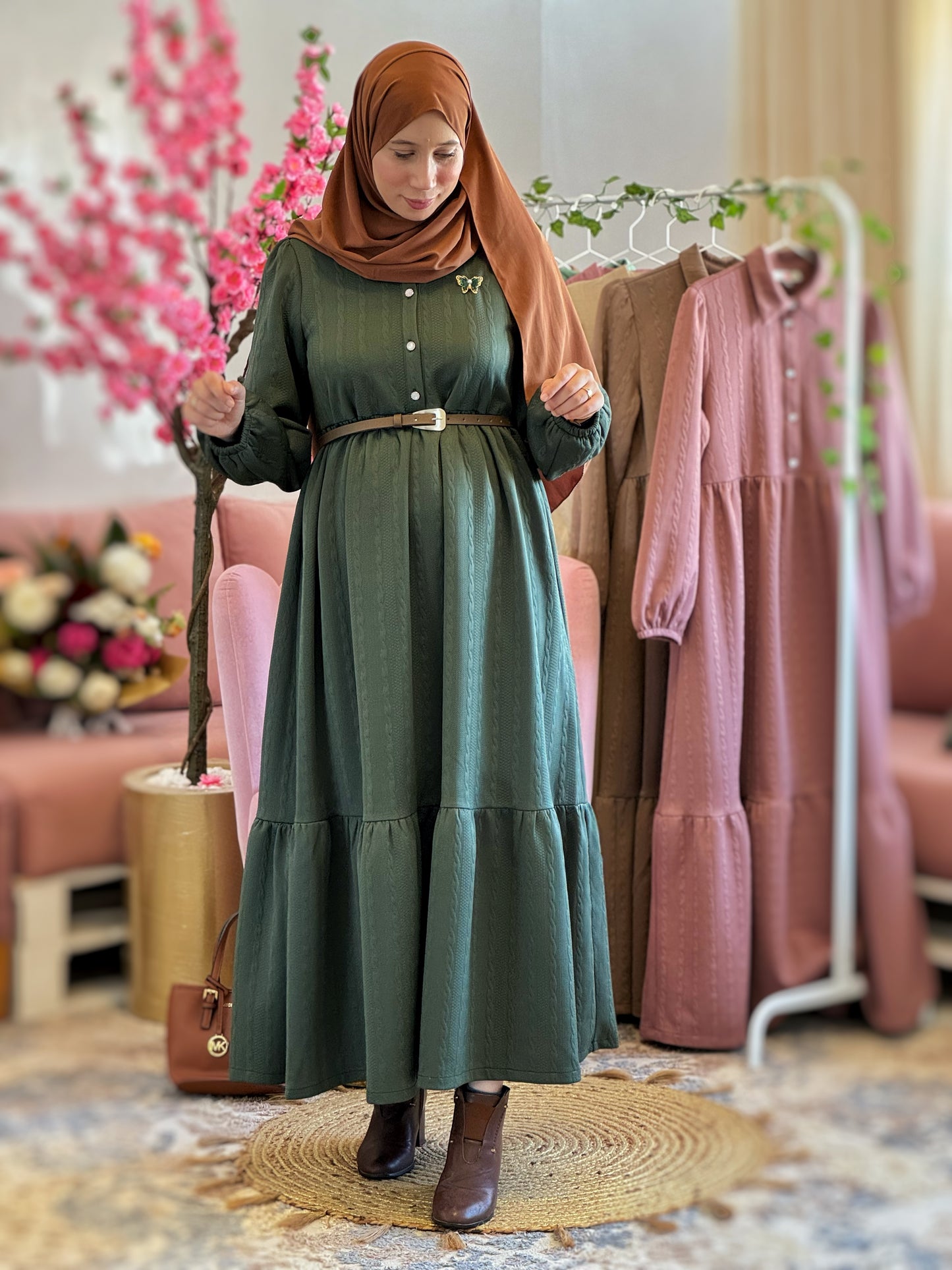 Robe LOJAYN Vert