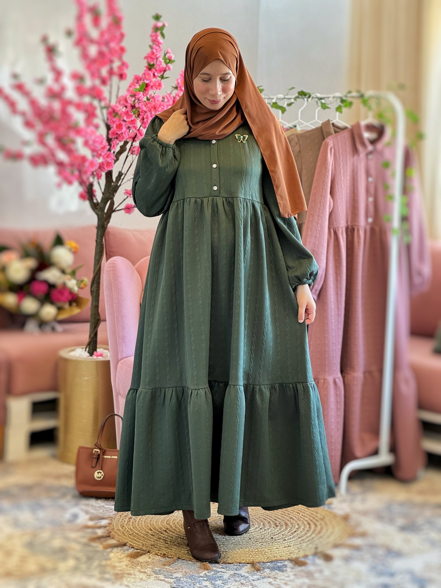 Robe LOJAYN Vert