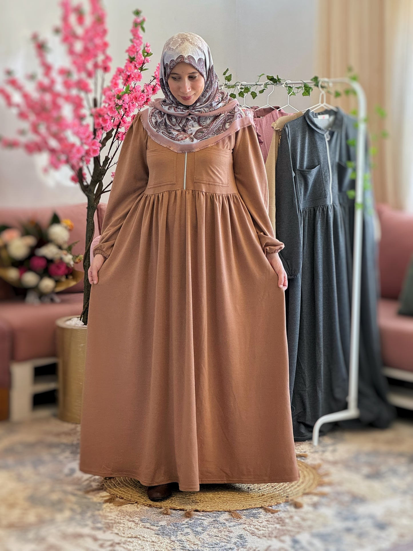 Robe JOUDIA Marron