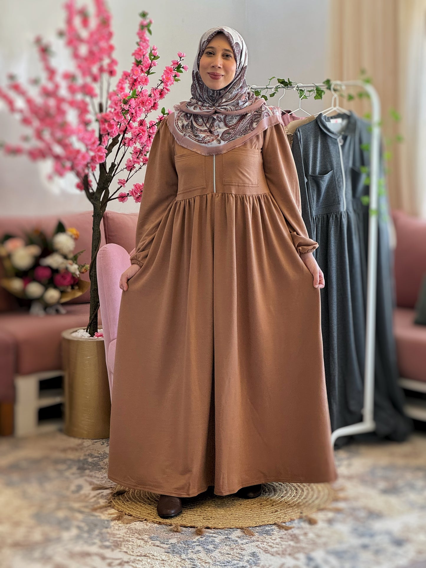 Robe JOUDIA Marron