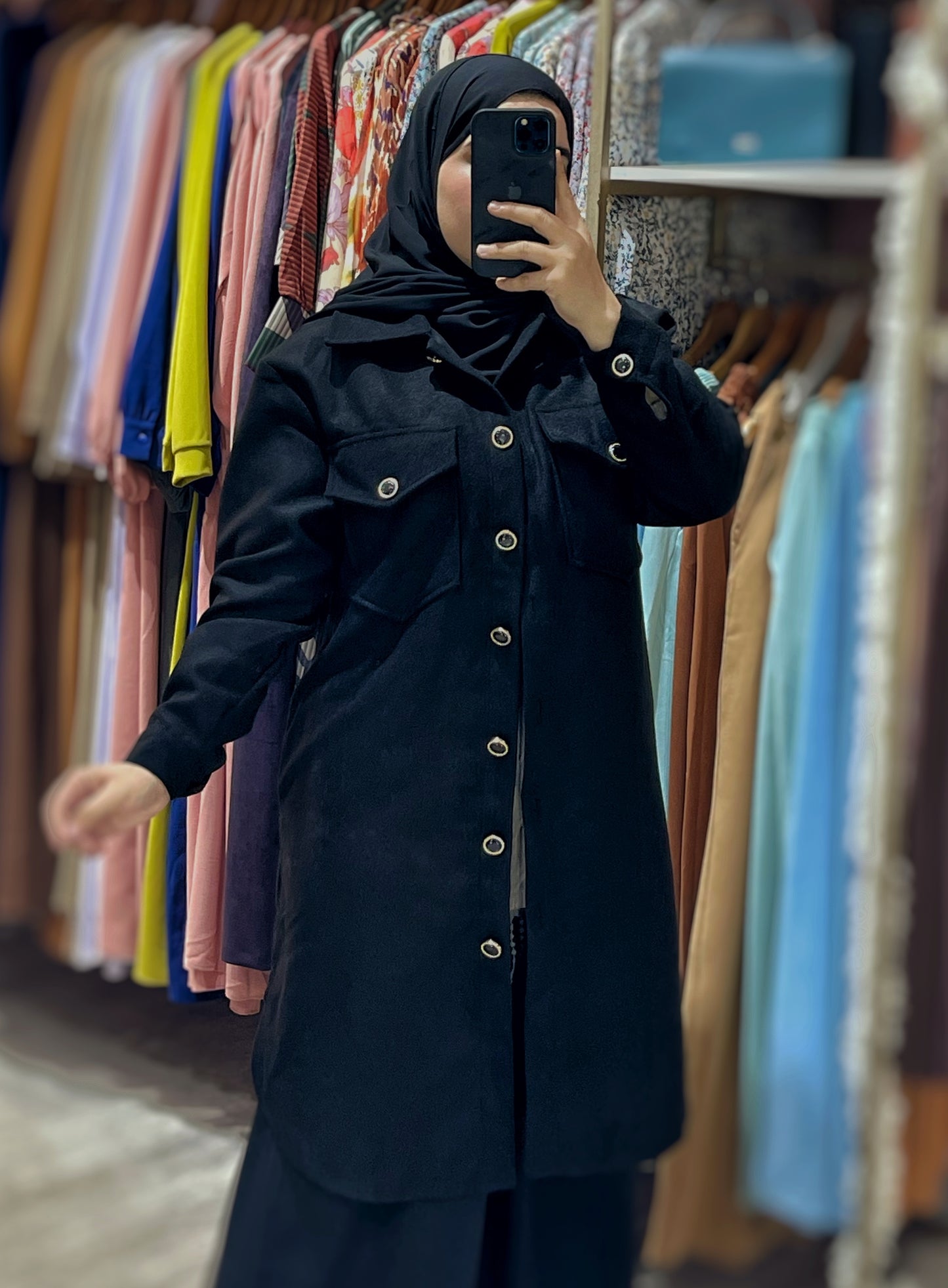 Chemise Cachemire - Noir
