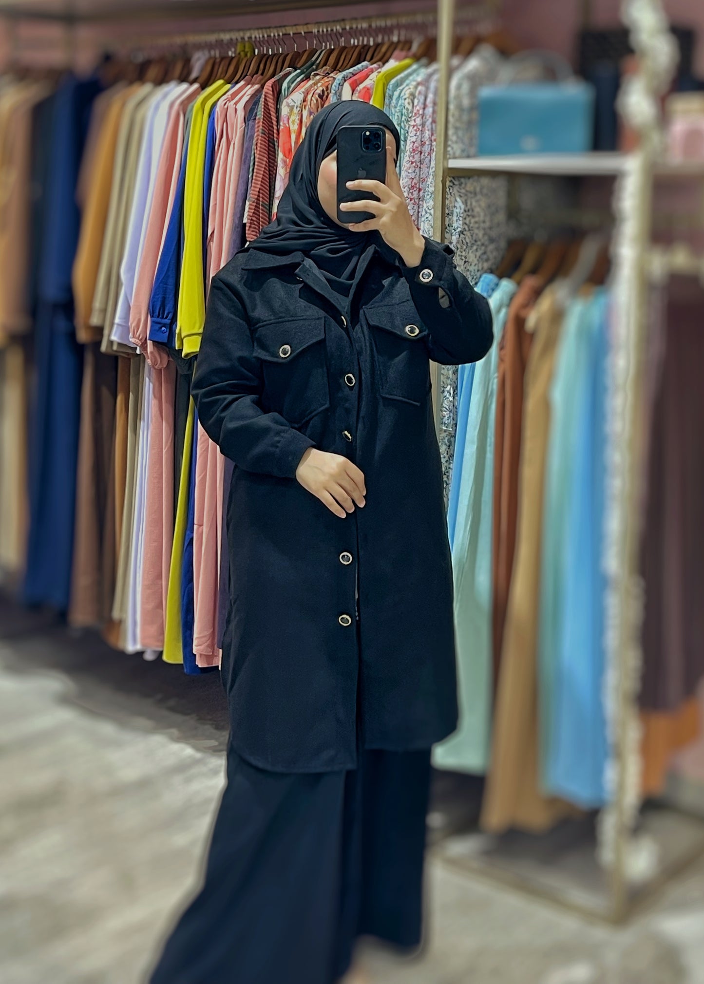 Chemise Cachemire - Noir