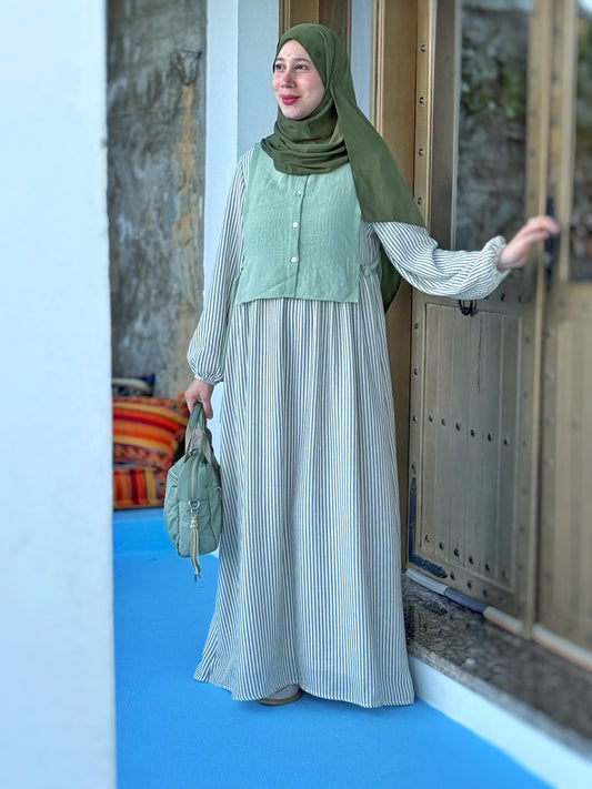 Robe GHALIA Vert