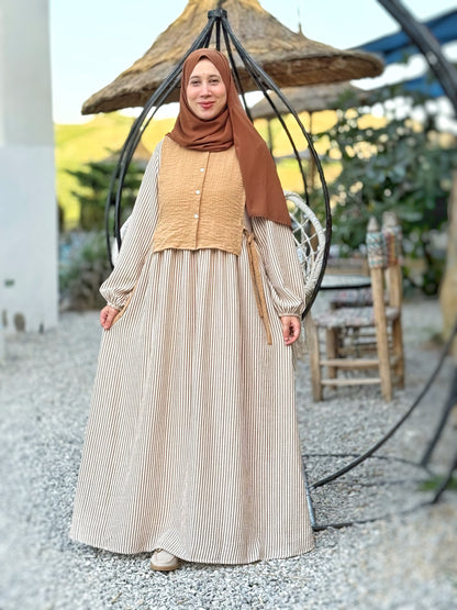 Robe GHALIA Beige