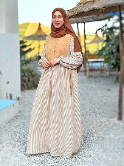 Robe GHALIA Beige