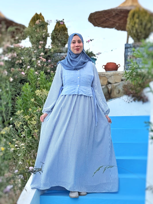 Robe GHALIA Bleu