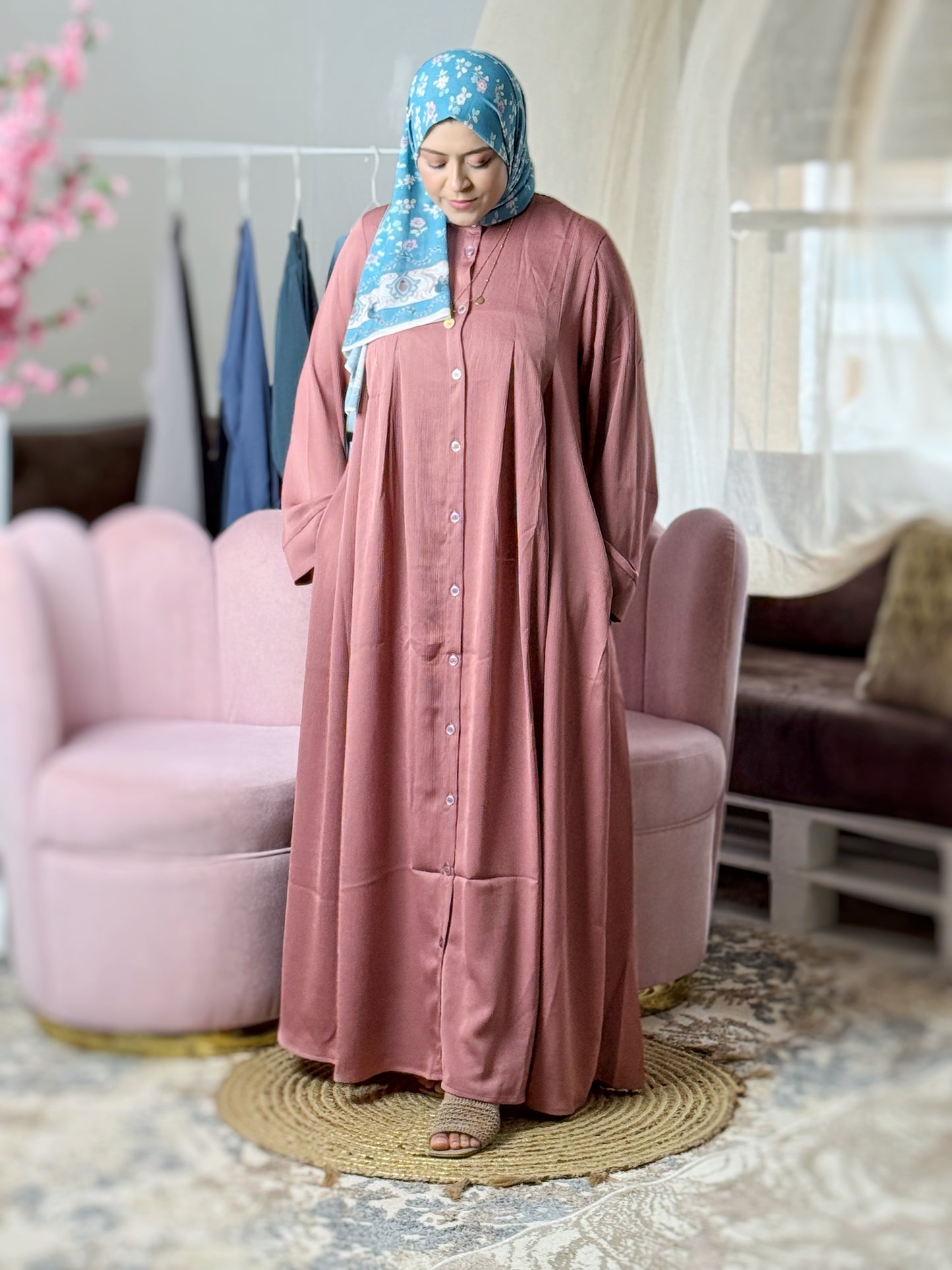 ABAYA MARAM Rose